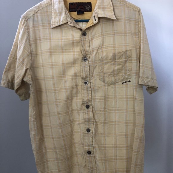 Vintage Prana s/s button down shirt - Picture 3 of 6
